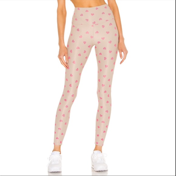 Beach Riot Ayla Legging Famous Taupe Heart XS - Picture 7 of 8